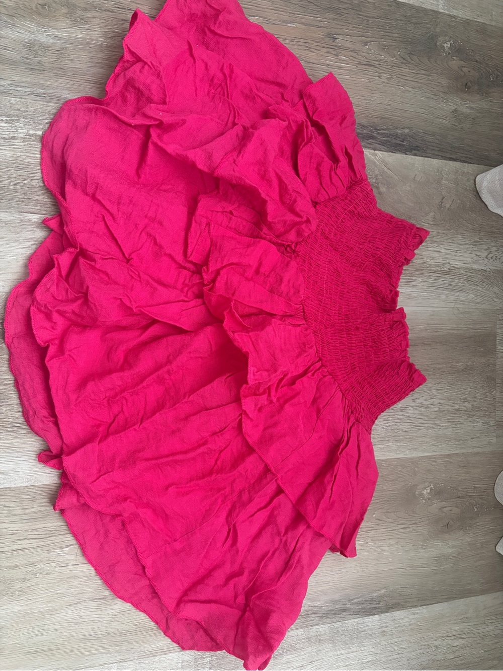 Girls Hot Pink Ruffled Skirt - Stylish Twirl Dress